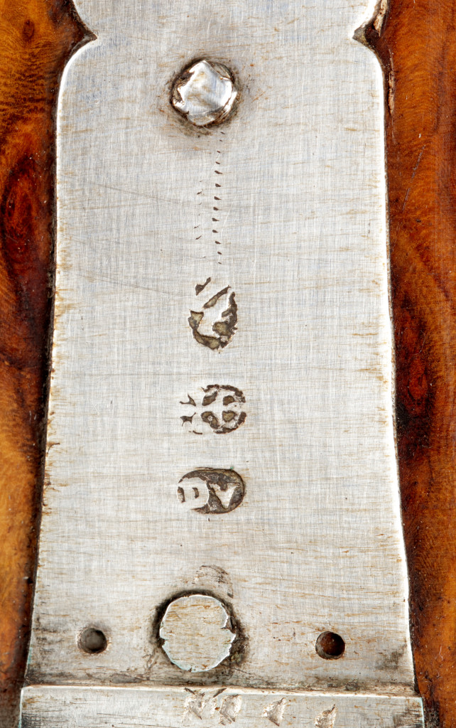 A fine Indonesian Amboyna burl, ebony and teak casket with silver mounts