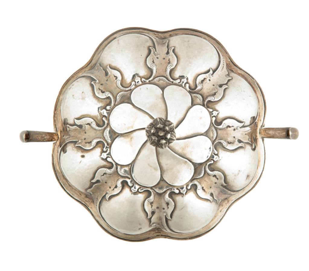 A rare Dutch-colonial silver 'Kwab' bowl and cover