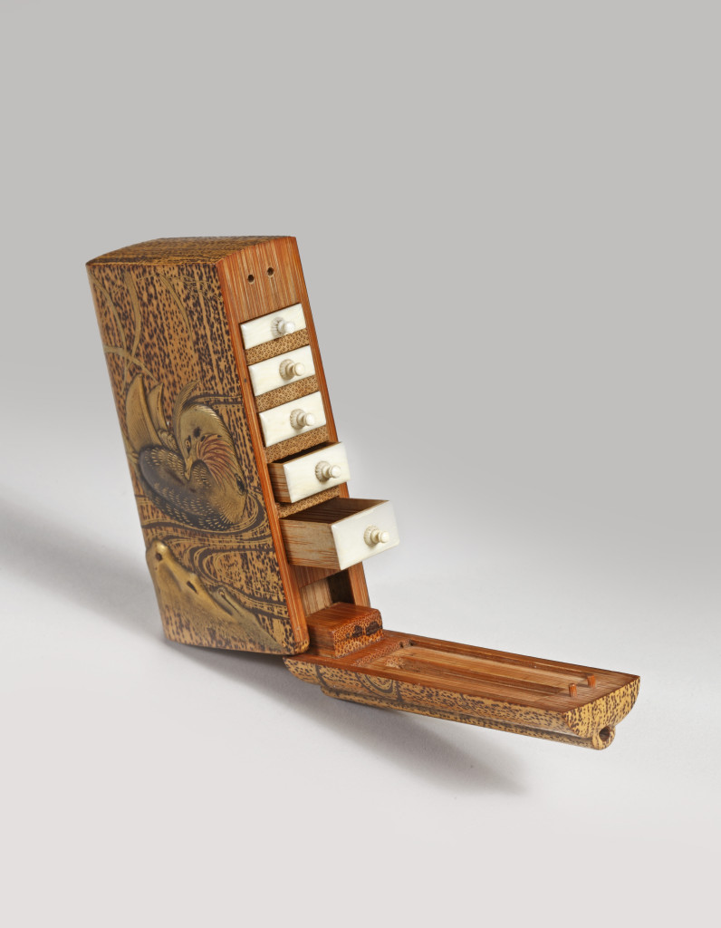 Fine Inro in the form of Drawers