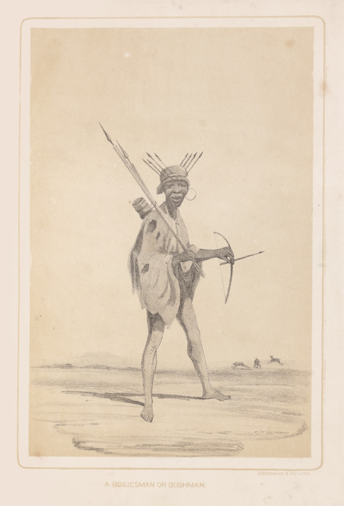 Nine framed pencil and watercolour sketches depicting various African tribes by J. White, Esq., together with a book containing 41 tinted lithograph plates, after these and other sketches by J. White, and 21 pages with descriptions of the various tribes o