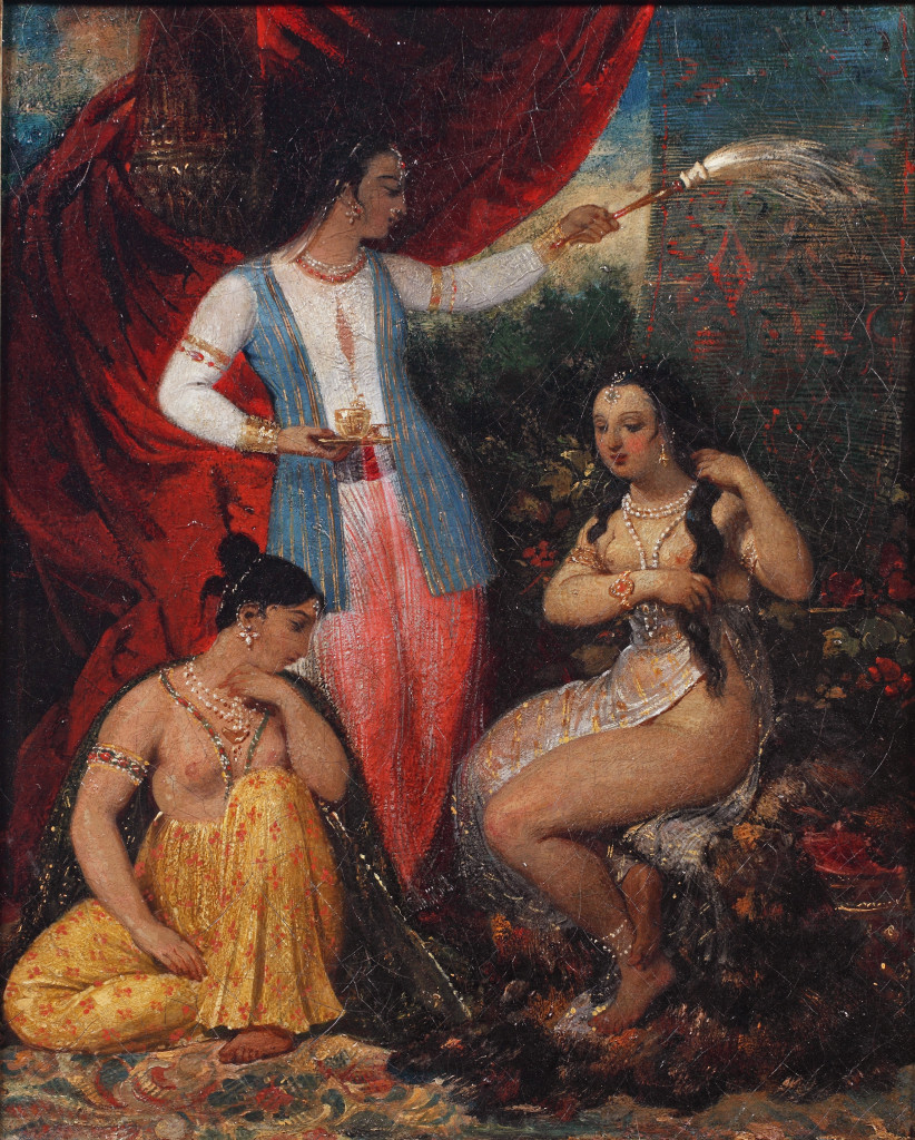 French romantic school, 19th century