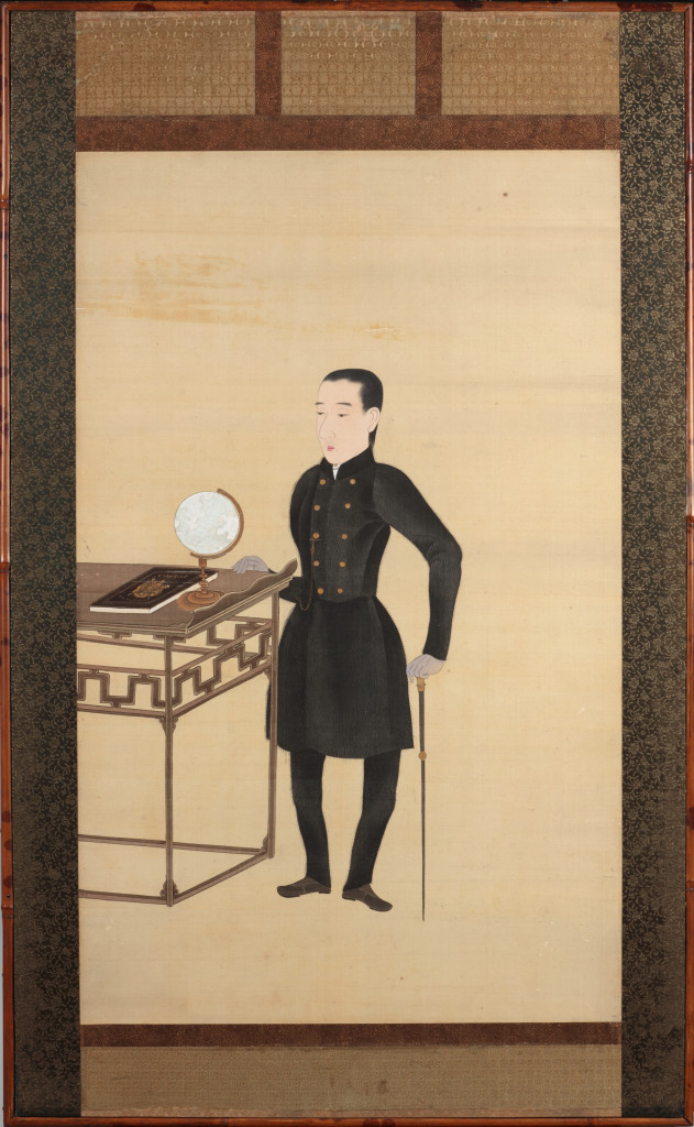 A portrait painting of Takeaki Enomoto (1836-1908)