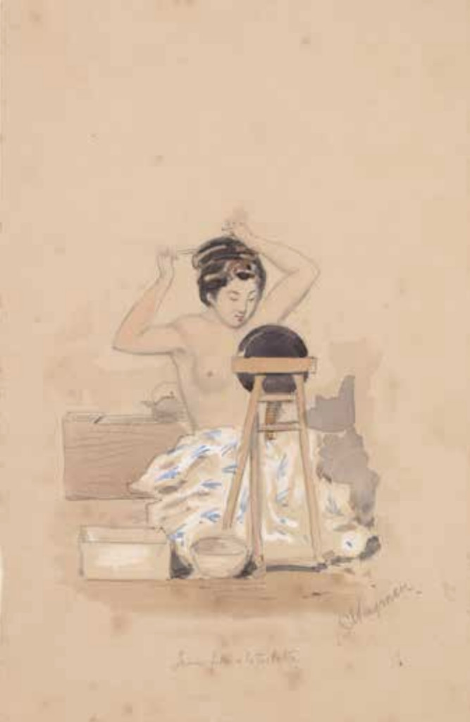 A collection of watercolours of Japan by Charles Wirgman (1832-1891)