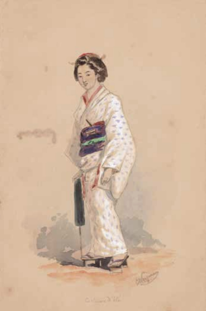 A collection of watercolours of Japan by Charles Wirgman (1832-1891)