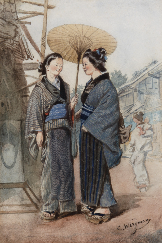 A collection of watercolours of Japan by Charles Wirgman (1832-1891)