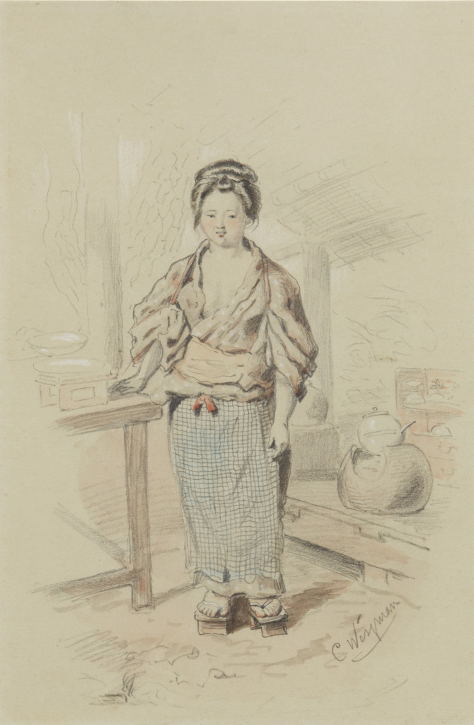 A collection of watercolours of Japan by Charles Wirgman (1832-1891)