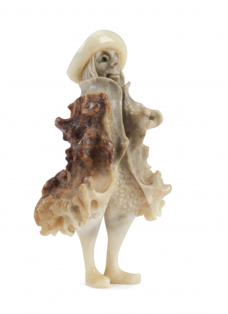 'A Dignified Old Dutchman’, netsuke of a Dutchman by Michael Henry Birch