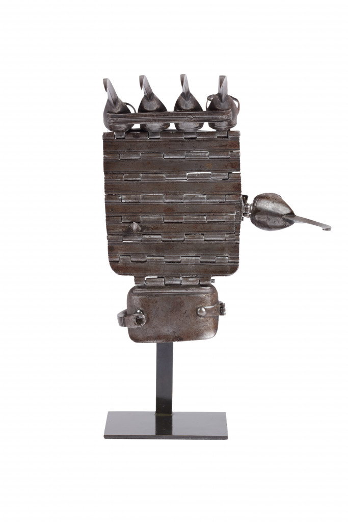 An exceptional and important articulated Bagh nakh or ‘leopard claw’, the legendary claw of Shivaji Bhonsale I