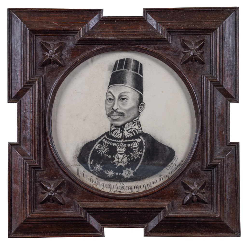 A portrait of Susuhunan Pakubuwono IX of Surakarta (1830-1893)