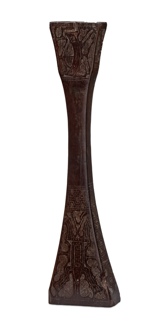 A rare Amazon indigenous wamara wood Macana war-club