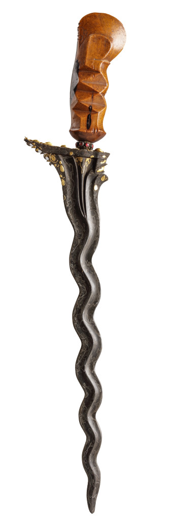 A Balinese keris taken from the body of a Princess