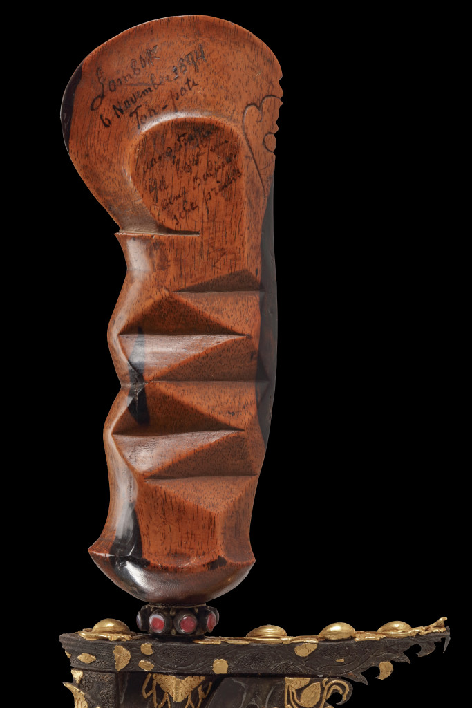 A Balinese keris taken from the body of a Princess