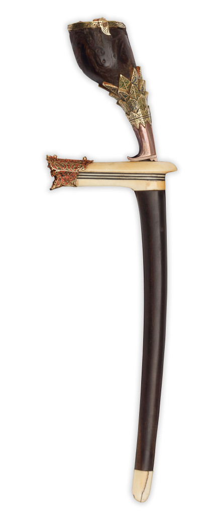 A very fine royal Acehnese seraki dagger