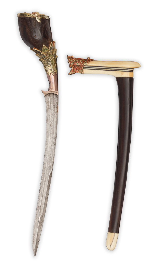 A very fine royal Acehnese seraki dagger