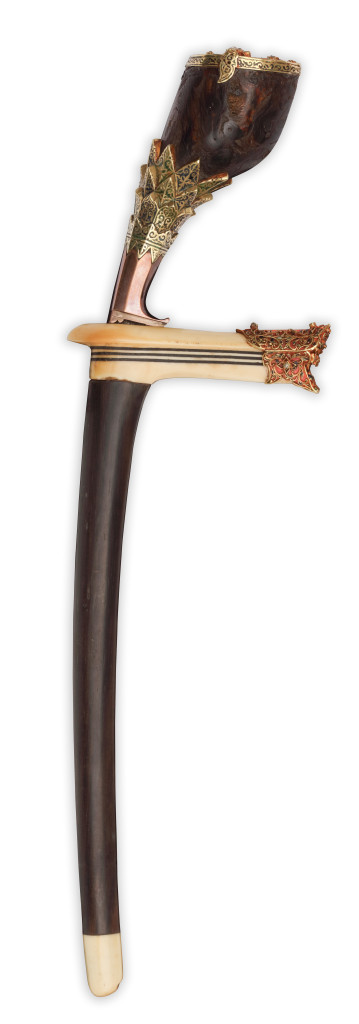A very fine royal Acehnese seraki dagger
