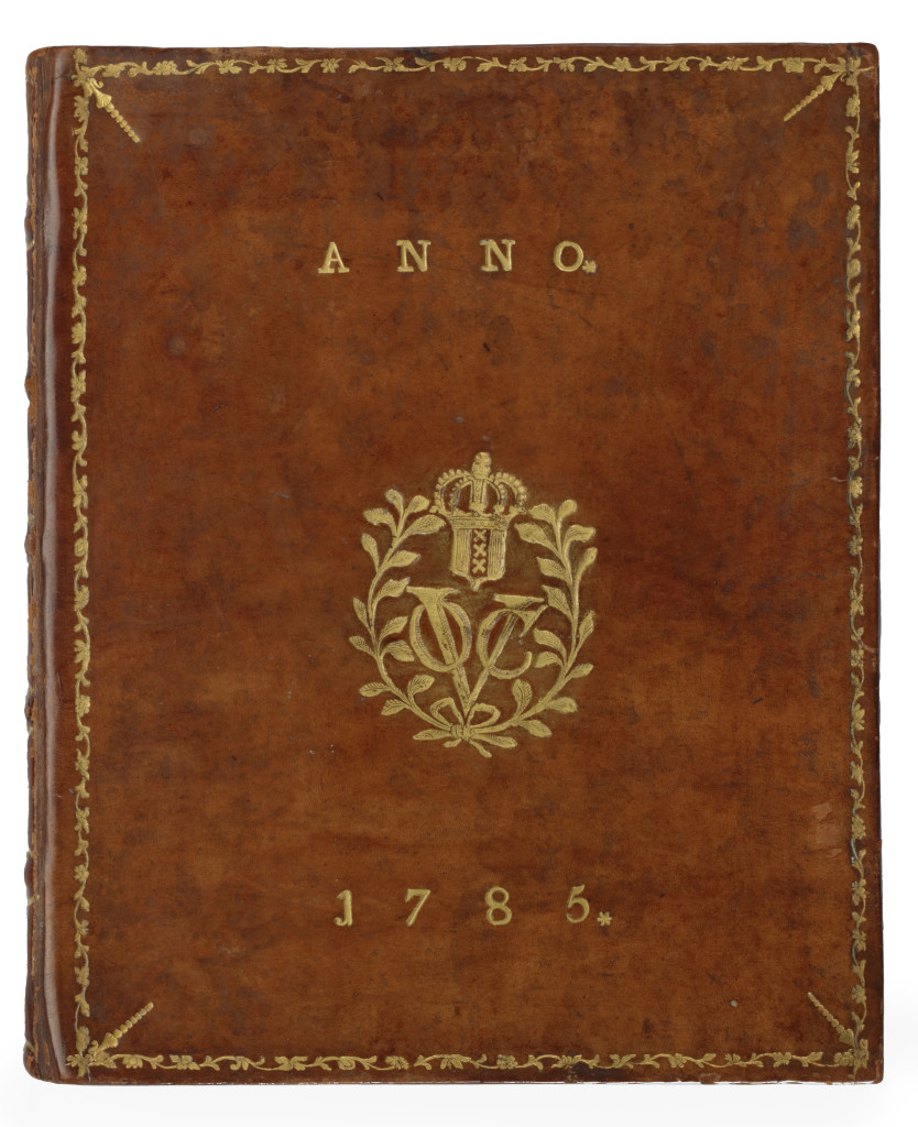 A collection of six Dutch East and West India Trading Company, VOC and GWC, books and almanacks