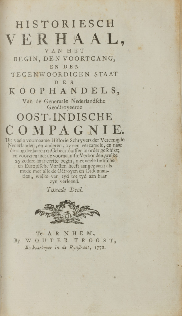 A collection of six Dutch East and West India Trading Company, VOC and GWC, books and almanacks