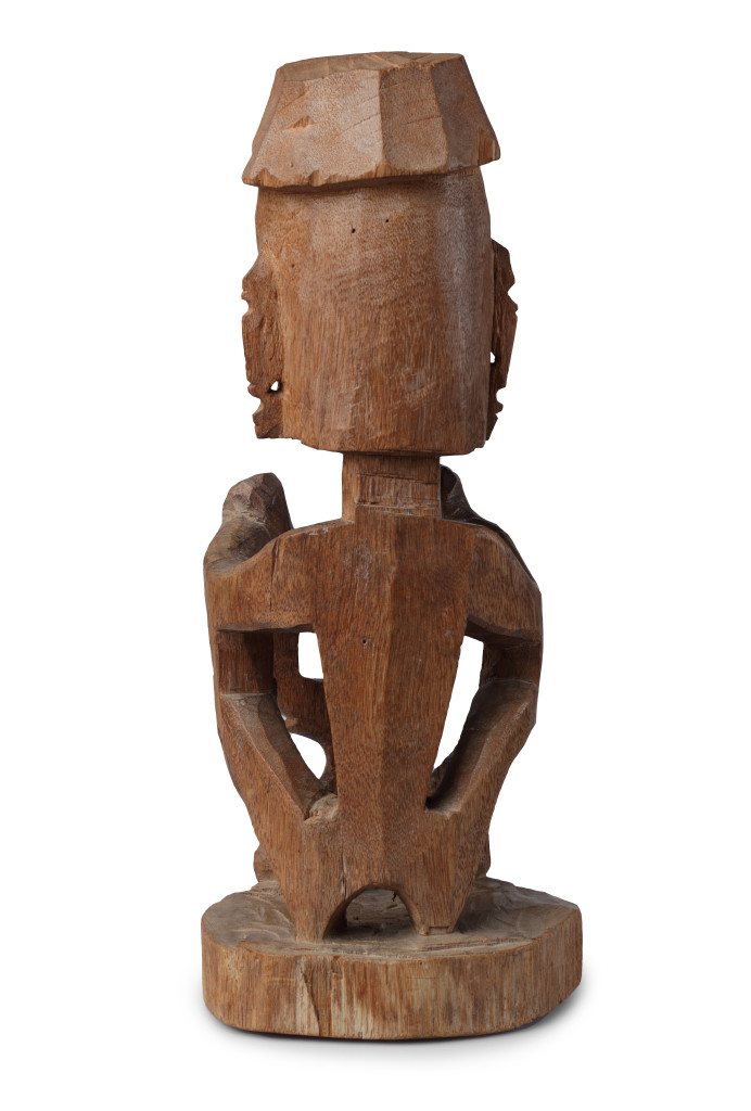 A Papua wood figure of a Korwar