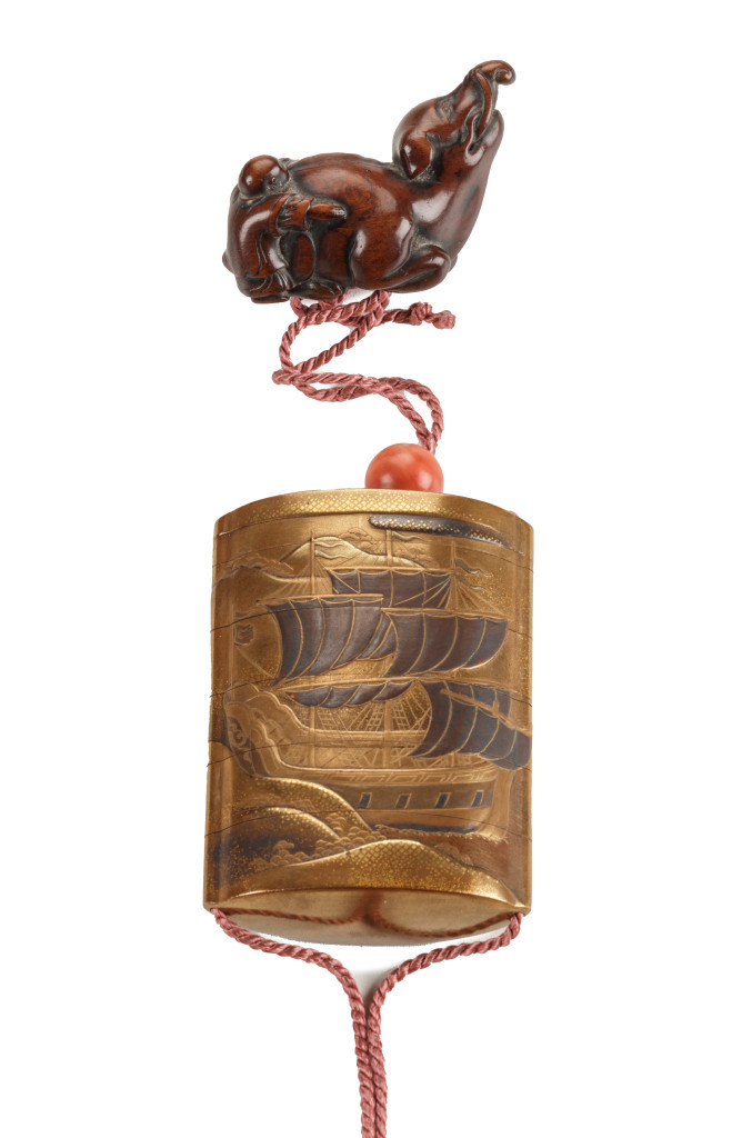 Inro, Ojime and Baku Netsku signed Koma Koryu (died before 1789)