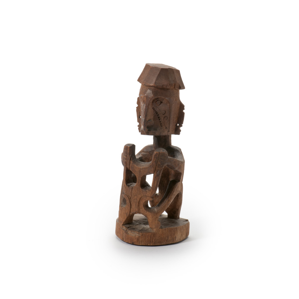A Papua wood figure of a Korwar