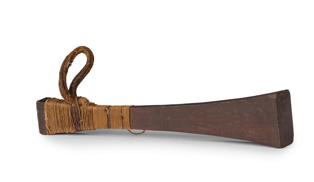 An Amazon indigenous wamara wood Macana war-club