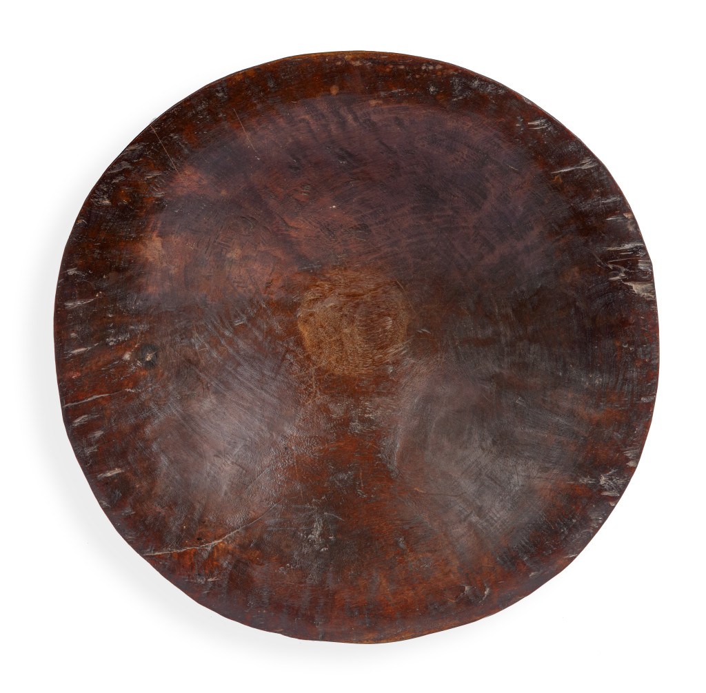 A fine and large Fijian Kava bowl or tanoa