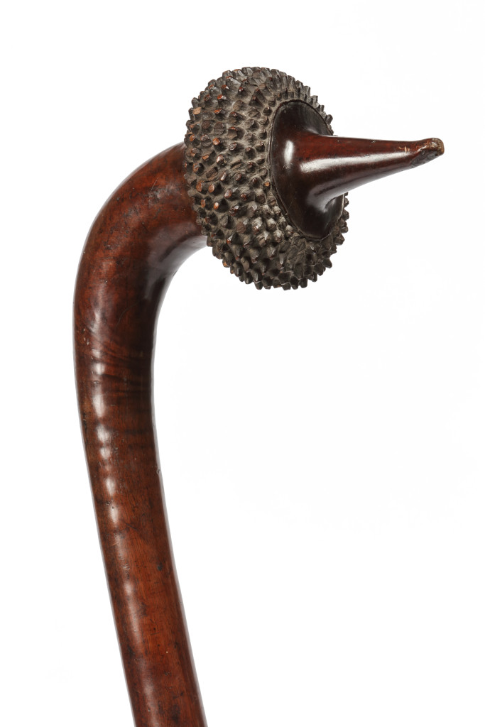 A Polynesian hardwood Totokia, war club or battle hammer