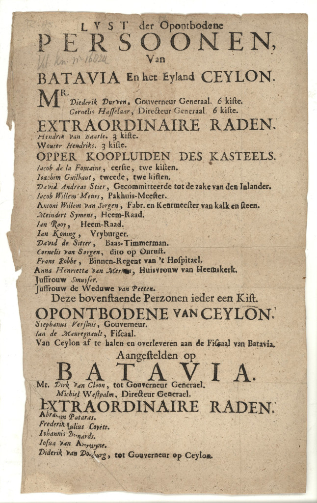 The highly important and unique ebony and pen-engraved marriage cabinet of governor-general Diederik Durven (1676-1740) of the former Dutch East-Indies