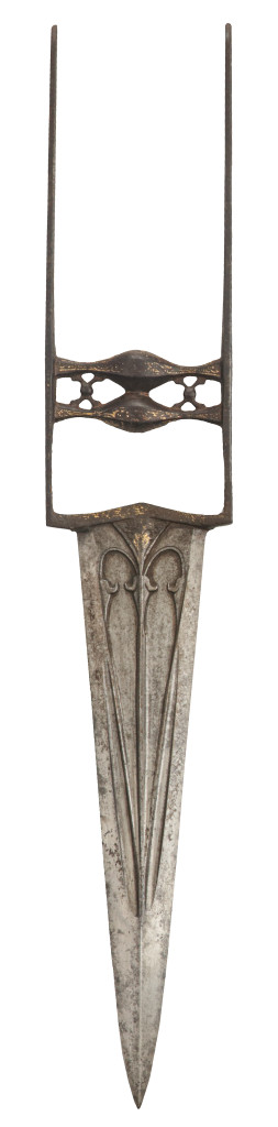 An Indian boy's 'katar', a punch dagger or tiger knife